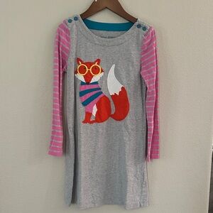 Mini Boden Fox Embroidered Appliqué
Dress size 7-8